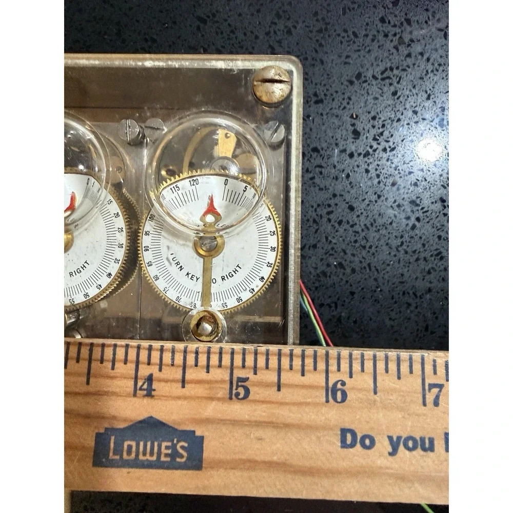 Mosler triple movement bank vault time lock